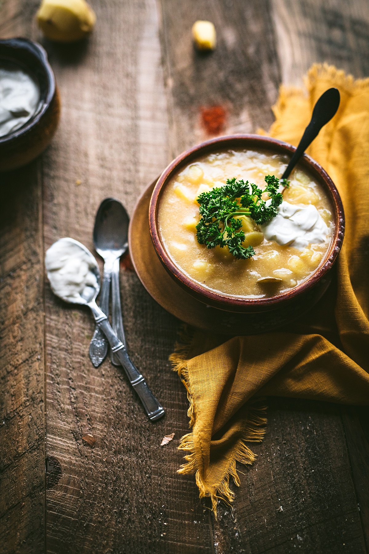 Chunky Potato Soup | The Storied Recipe