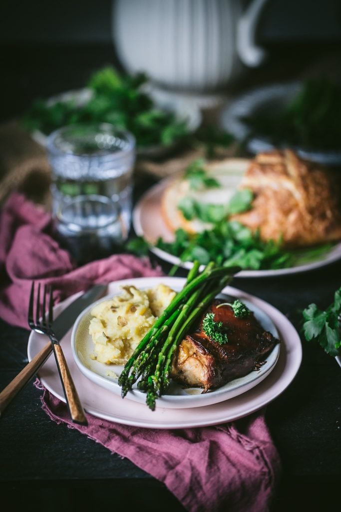 Balsamic Chicken Thighs (Slow Cooker Recipe) The Storied Recipe