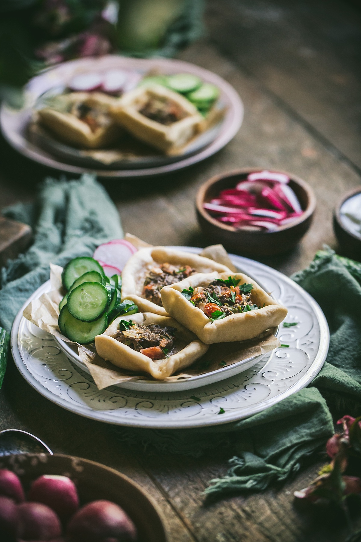 Safiha Recipe - Lebanese Meat Pies | The Storied Recipe