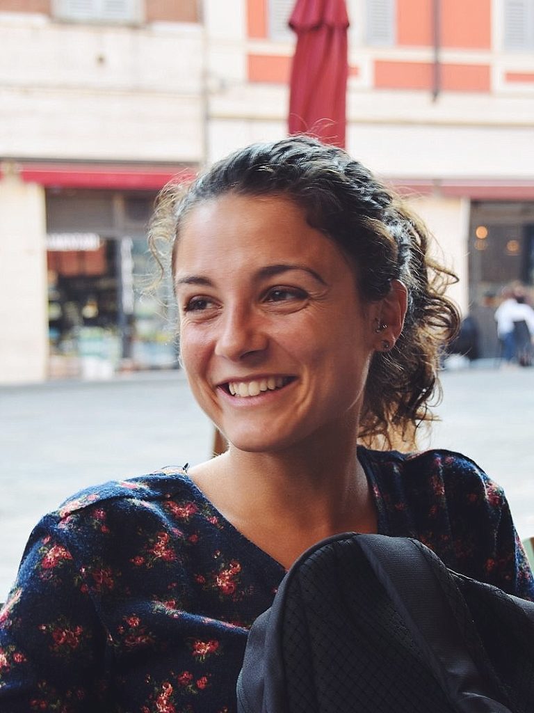 photo of Mar Lozano of Alicante Spain looking off to the side