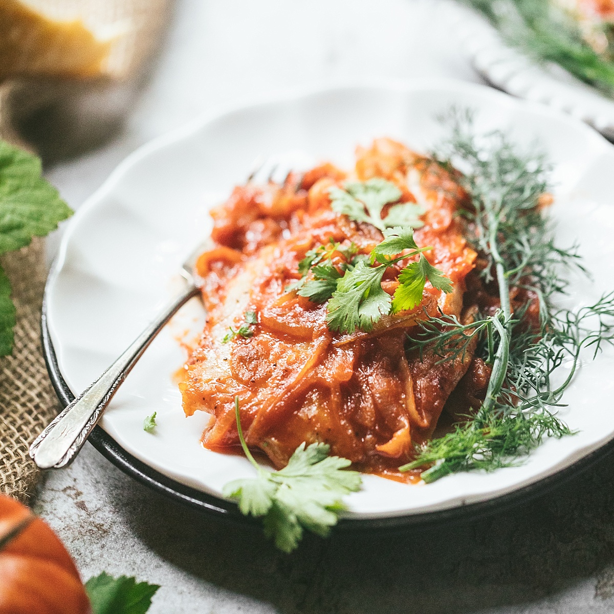 Ukrainian Fish in Red Tomato Sauce - The Storied Recipe