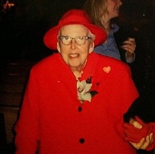 A picture of Virginia Dayton, Liz's Grandmother, and baker of the famous award-winning Cinnamon Brown Sugar Bread!