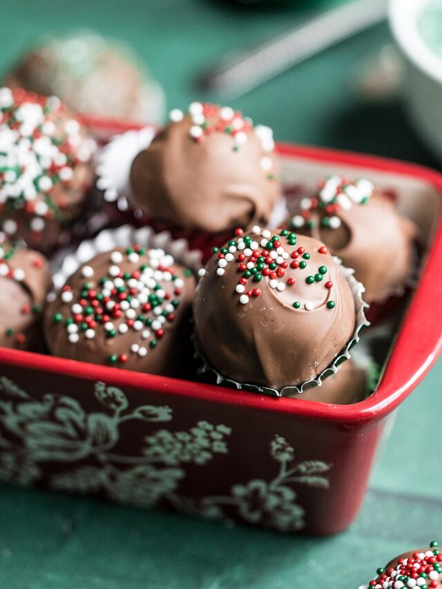 Norwegian Chocolate and Mint Truffles - The Storied Recipe